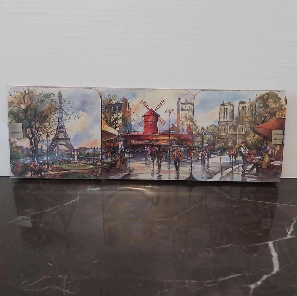 6 new coasters never use